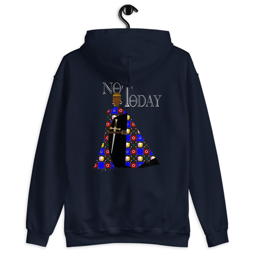 'Not Today' Comfortable Unisex Hoodie