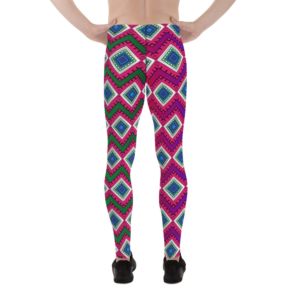 Quadrangle Galaxy Men's Leggings