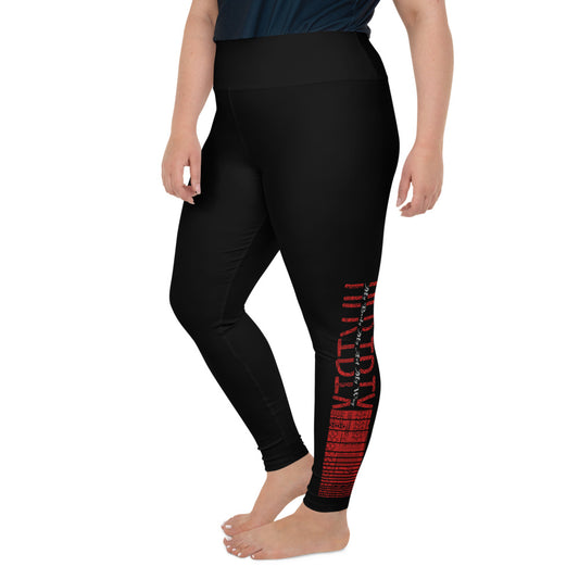 flyersetcinc Classic Plus Size High Waist Leggings