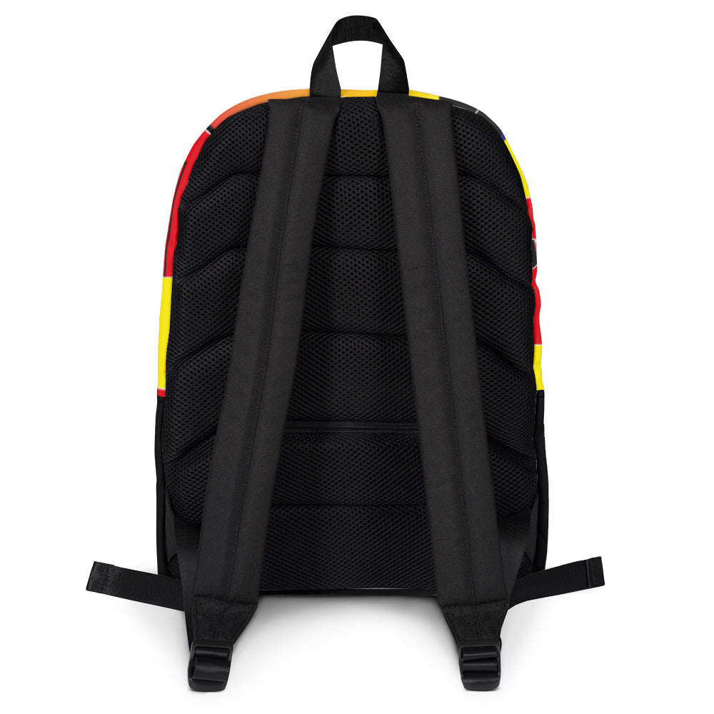 Gallery Print Laptop Backpack