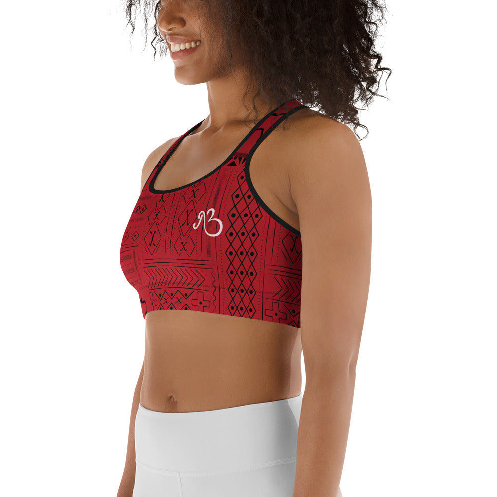 Tribal Print Sports bra