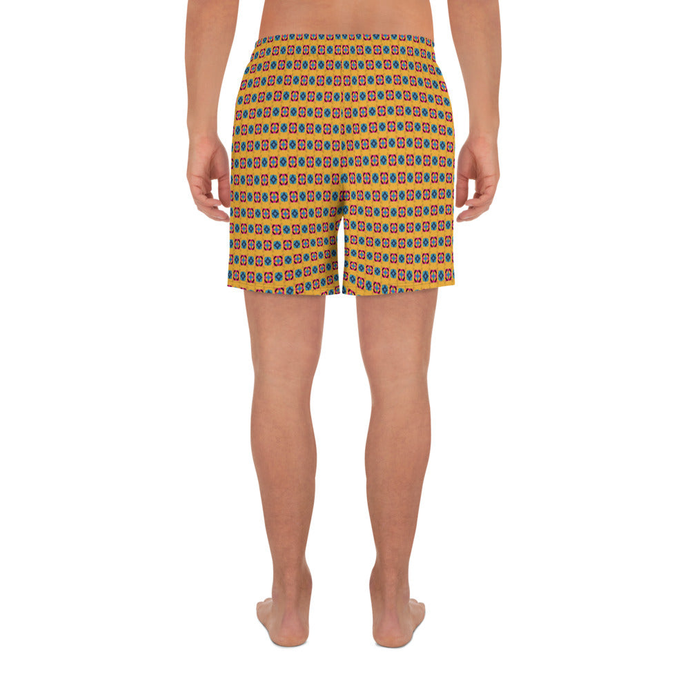 Alternate Print Men's Athletic Shorts