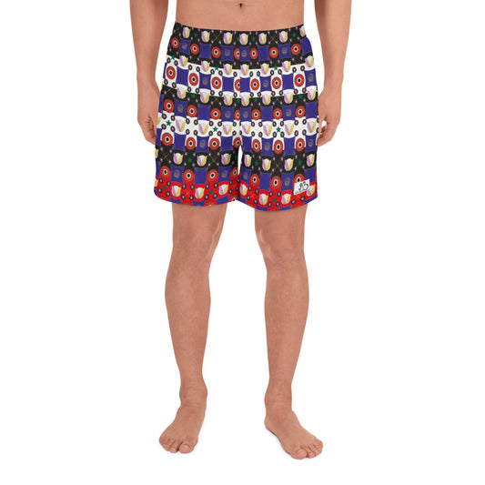 Inception Print Men's Athletic Shorts