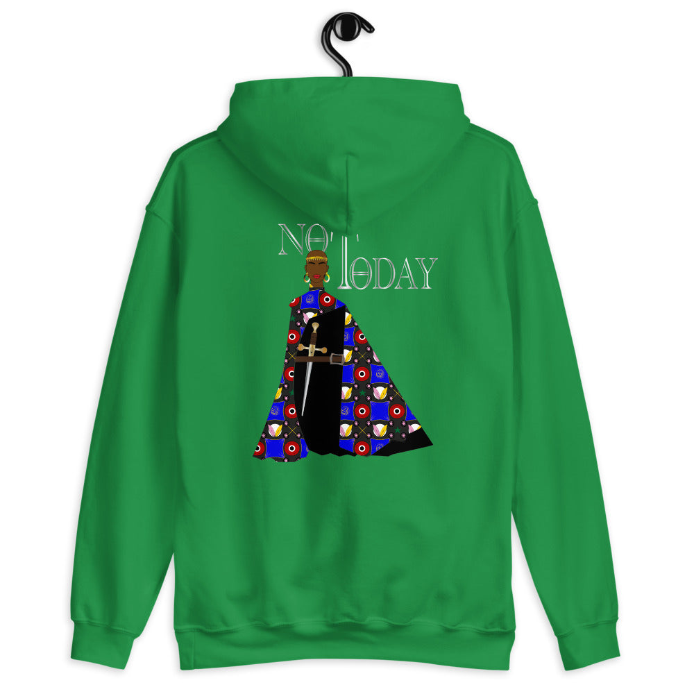 'Not Today' Comfortable Unisex Hoodie