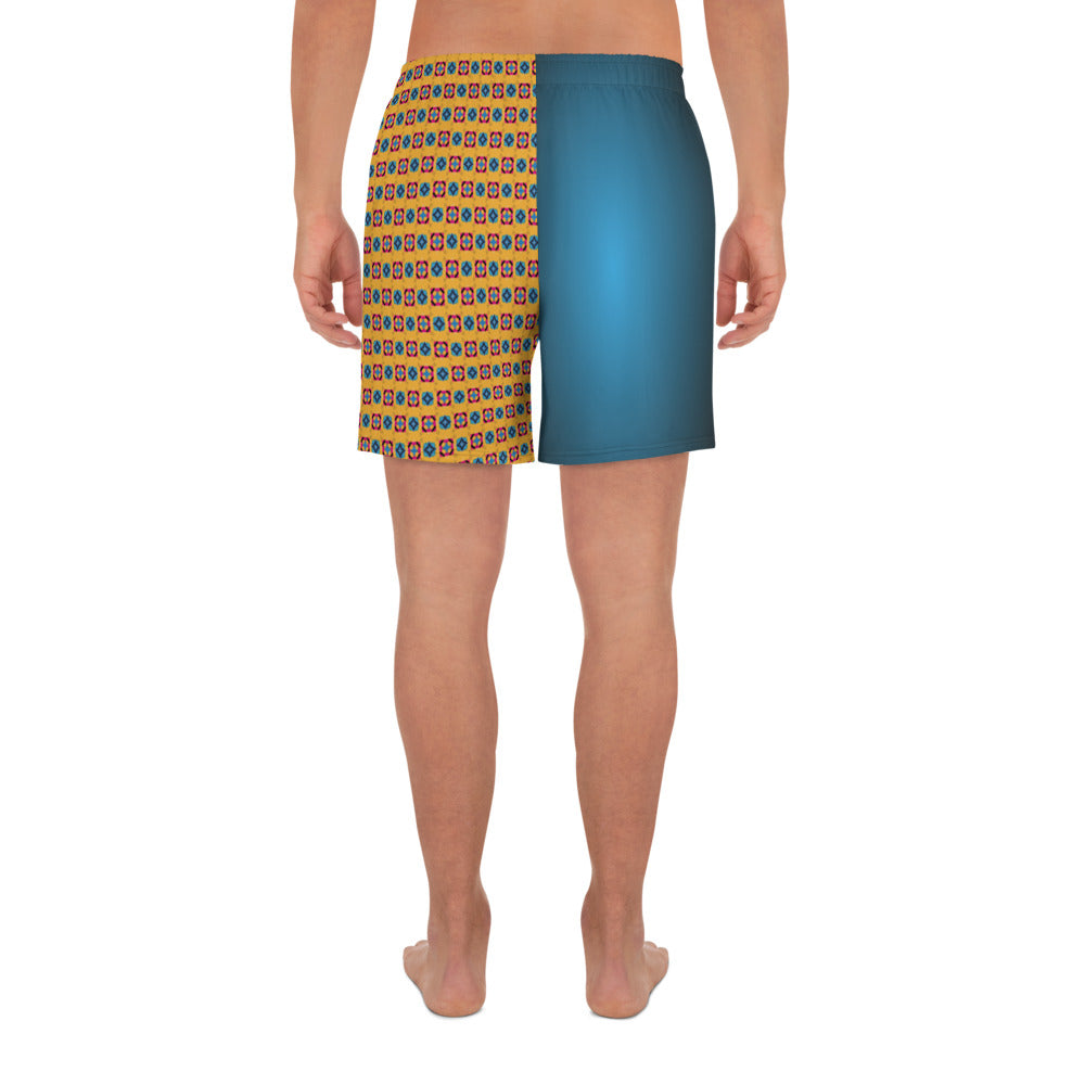 Alternate Print Galaxy Men's Athletic Shorts