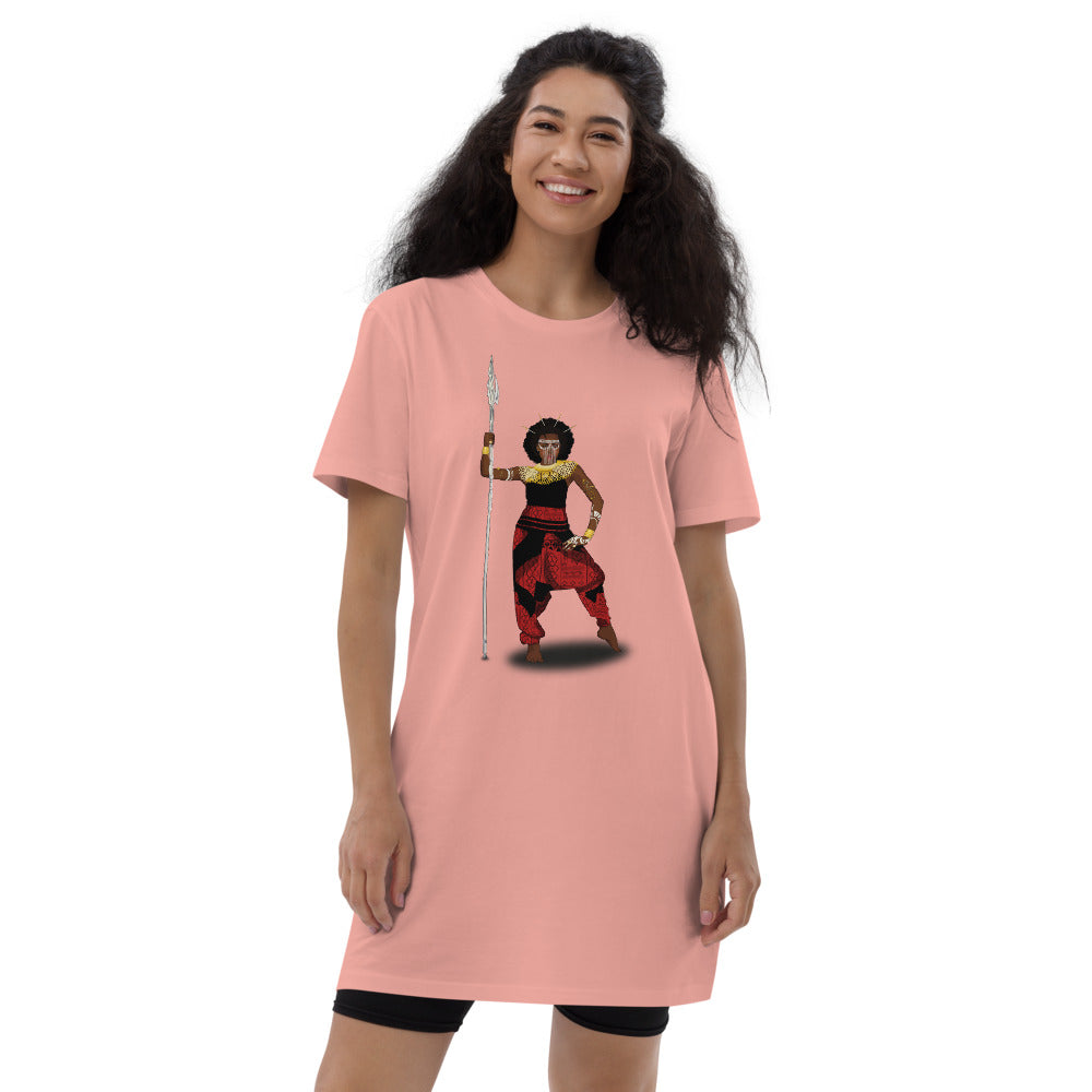 flyersetcinc Warrior Organic Cotton T-shirt Dress