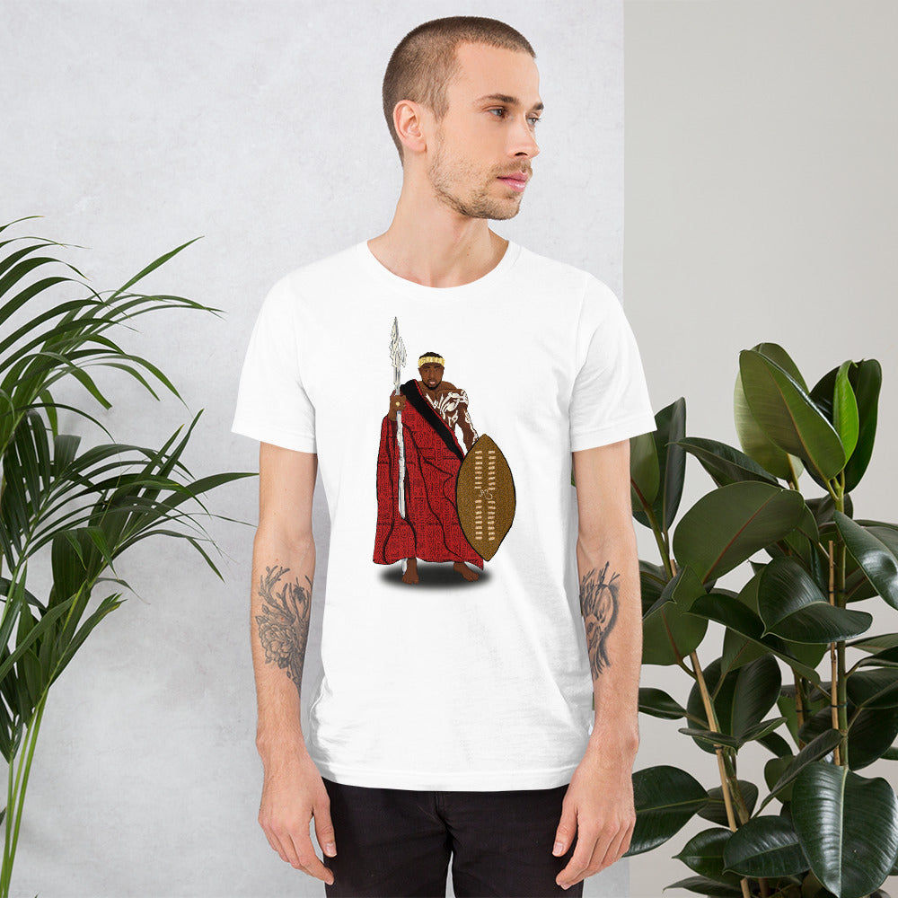 flyersetcinc Warrior African King Short-Sleeve Unisex T-Shirt