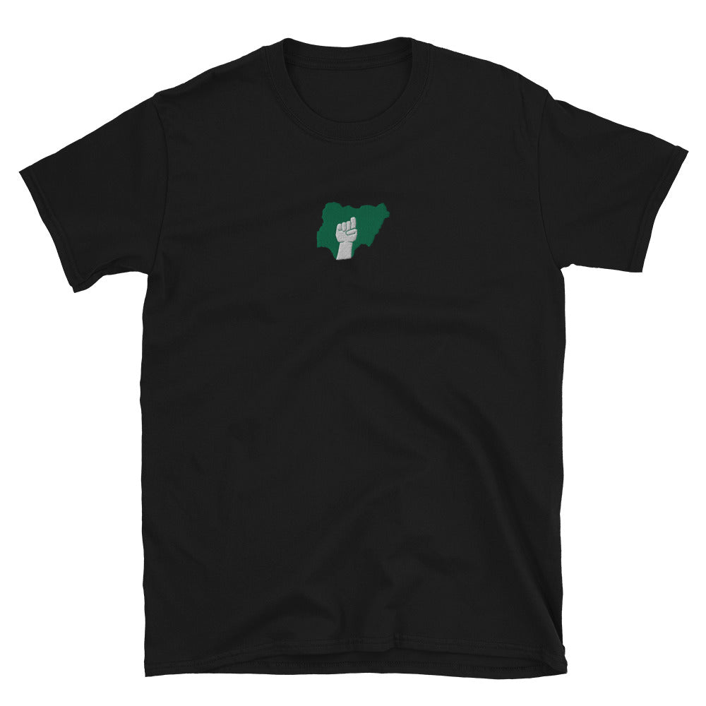 Naija Pride Embroidered Short-Sleeve Unisex T-Shirt