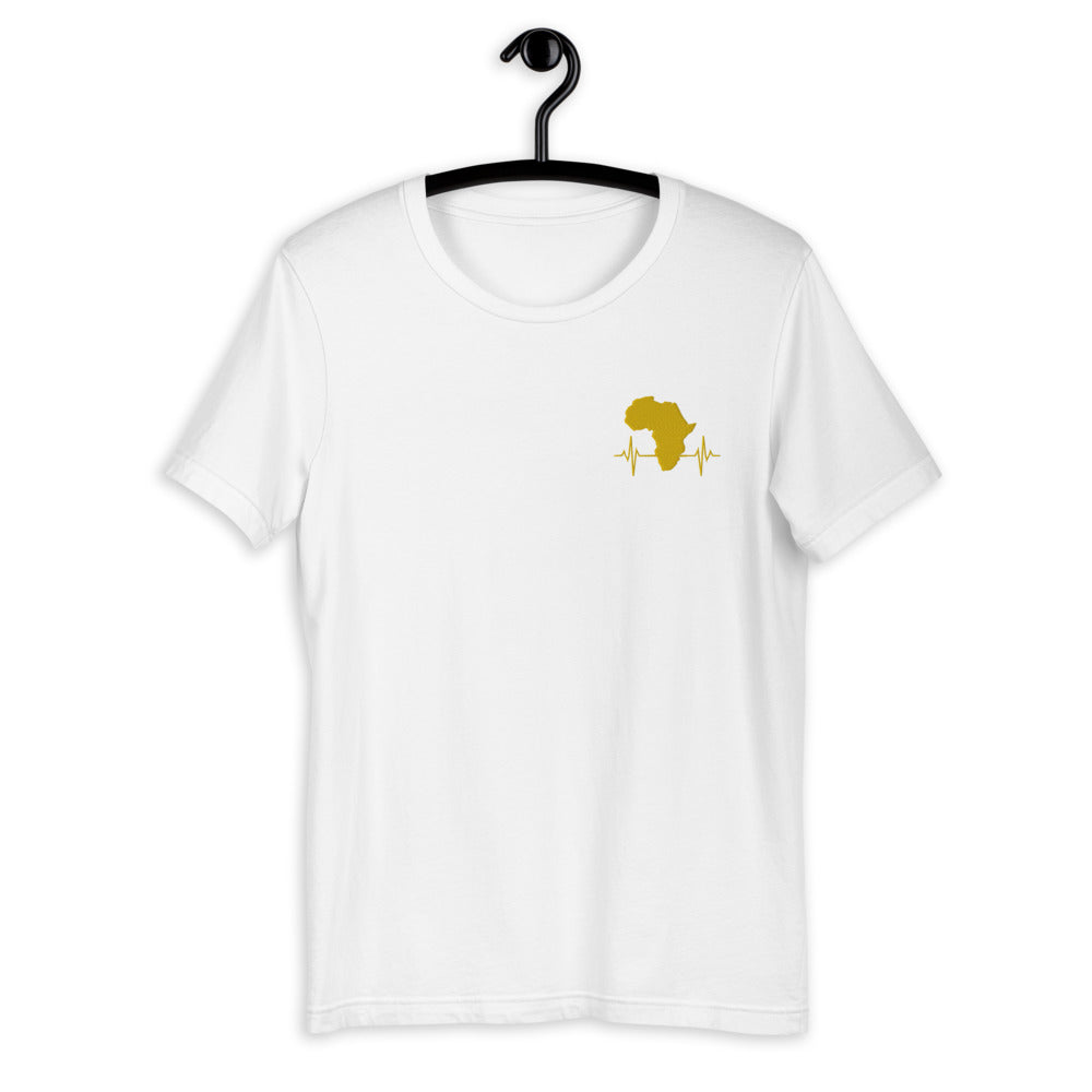 flyersetcinc Heartbeat of Africa Short-Sleeve Unisex T-Shirt