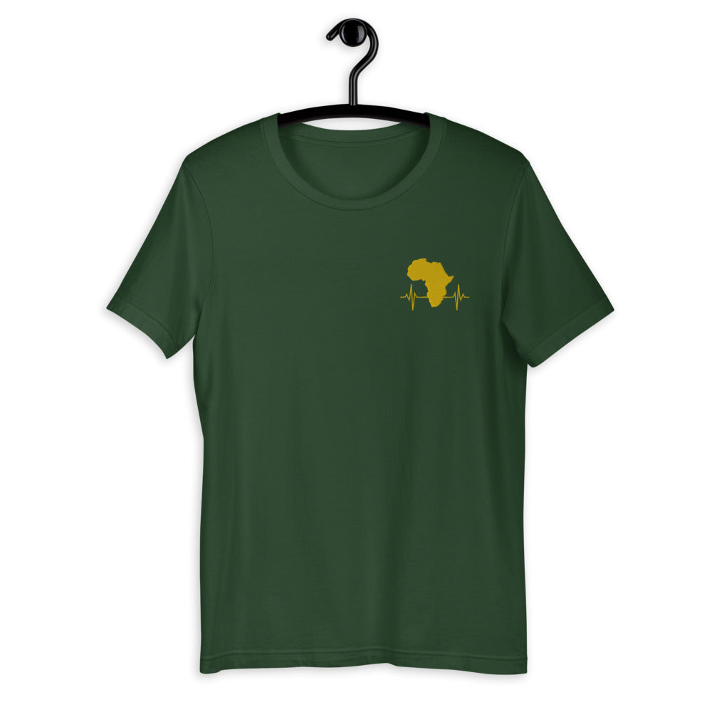 flyersetcinc Heartbeat of Africa Short-Sleeve Unisex T-Shirt