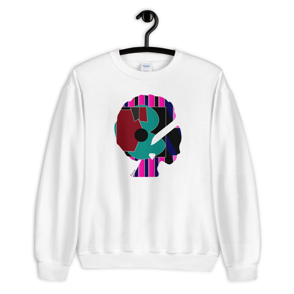 flyersetcinc Gallery Print Unisex Crew Neck Long Sleeve Pullover Sweatshirt