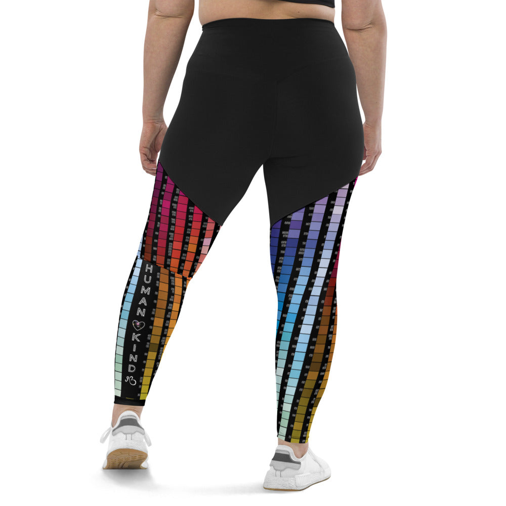 Compression Sports Leggings - Human Kind