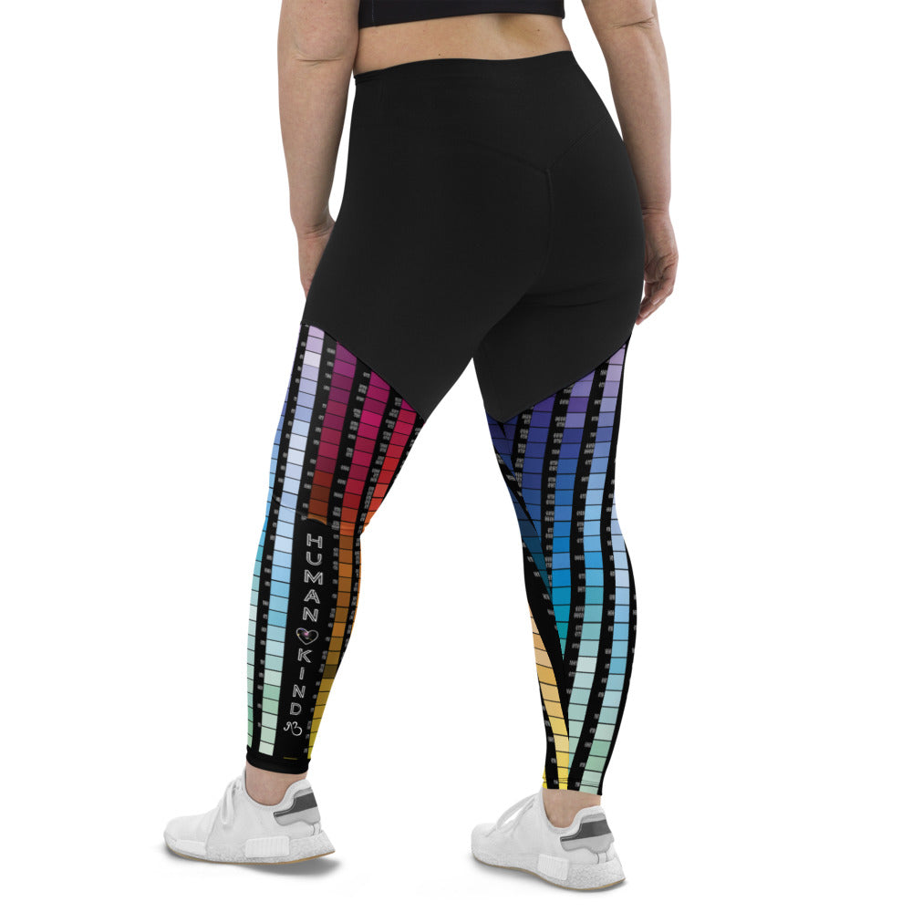 Compression Sports Leggings - Human Kind