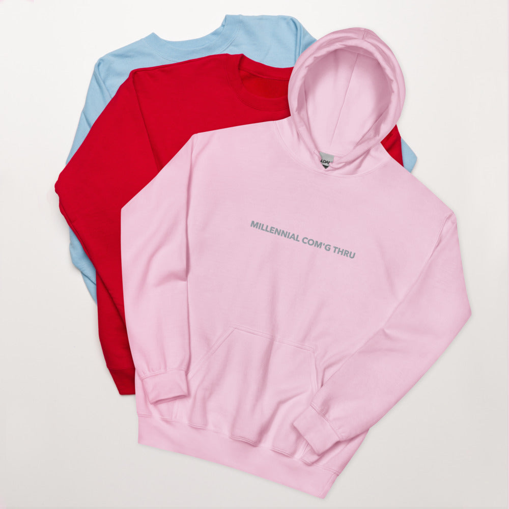 Unisex Hoodie - MILLENNIAL COMING THROUGH