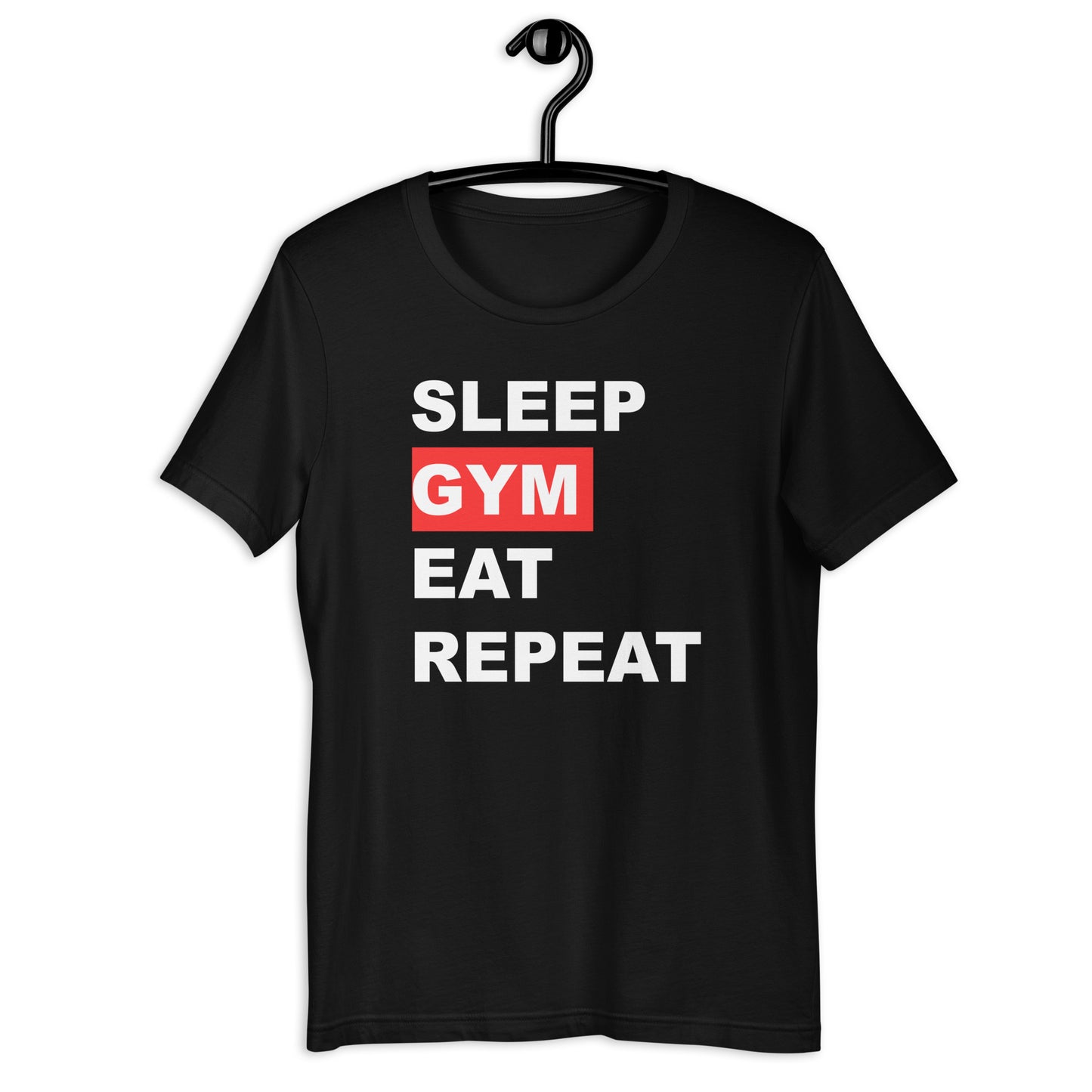 Gym Quote Unisex t-shirt