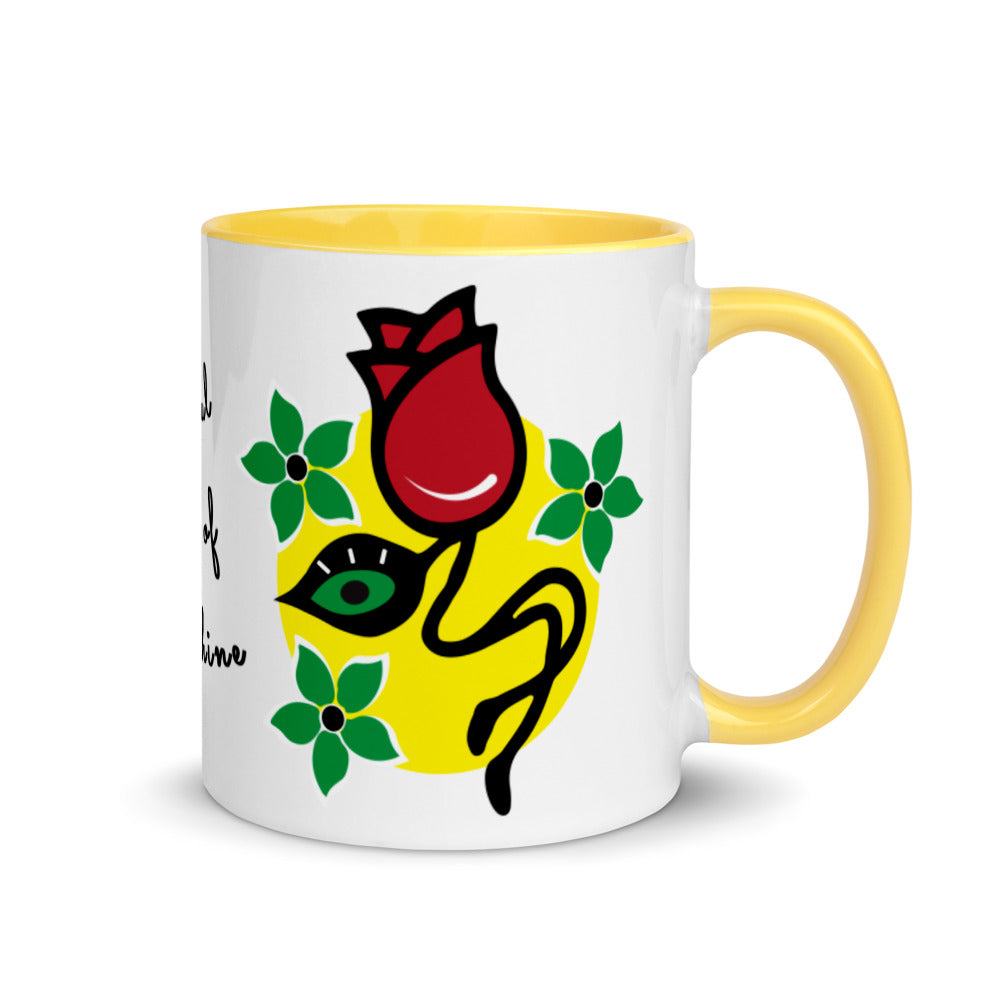 Soul full of Sunshine Two toned Mug with Color Inside