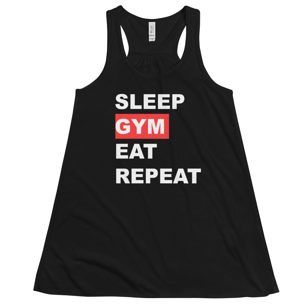 Gym Quote Women's Flowy Racerback Tank