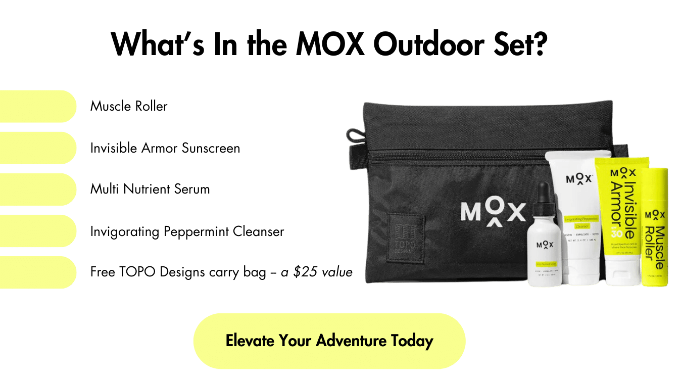 Can you get vitamin D on a cloudy day? Get vitamin D with the MOX Outdoor Set.