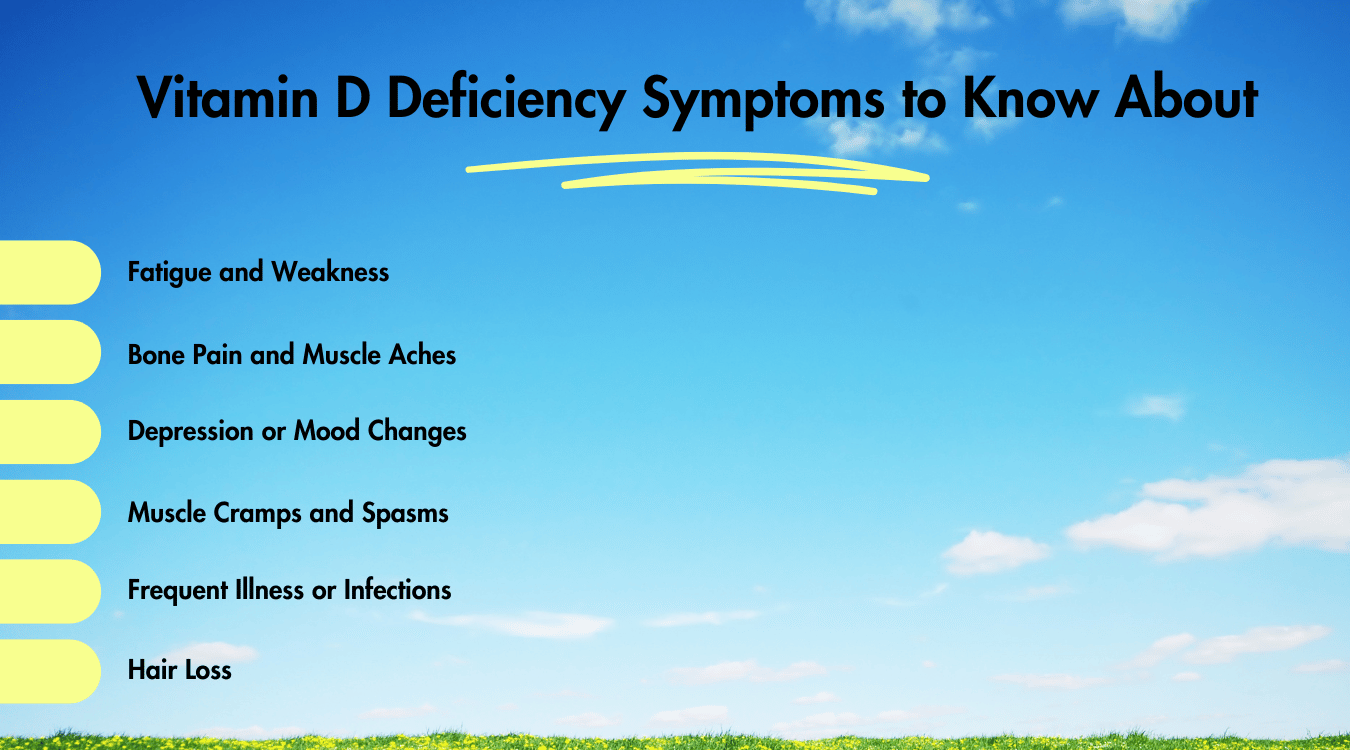 Can you get vitamin D on a cloudy day? Vitamin D deficiency symptoms are fatigue, mood changes, and more.