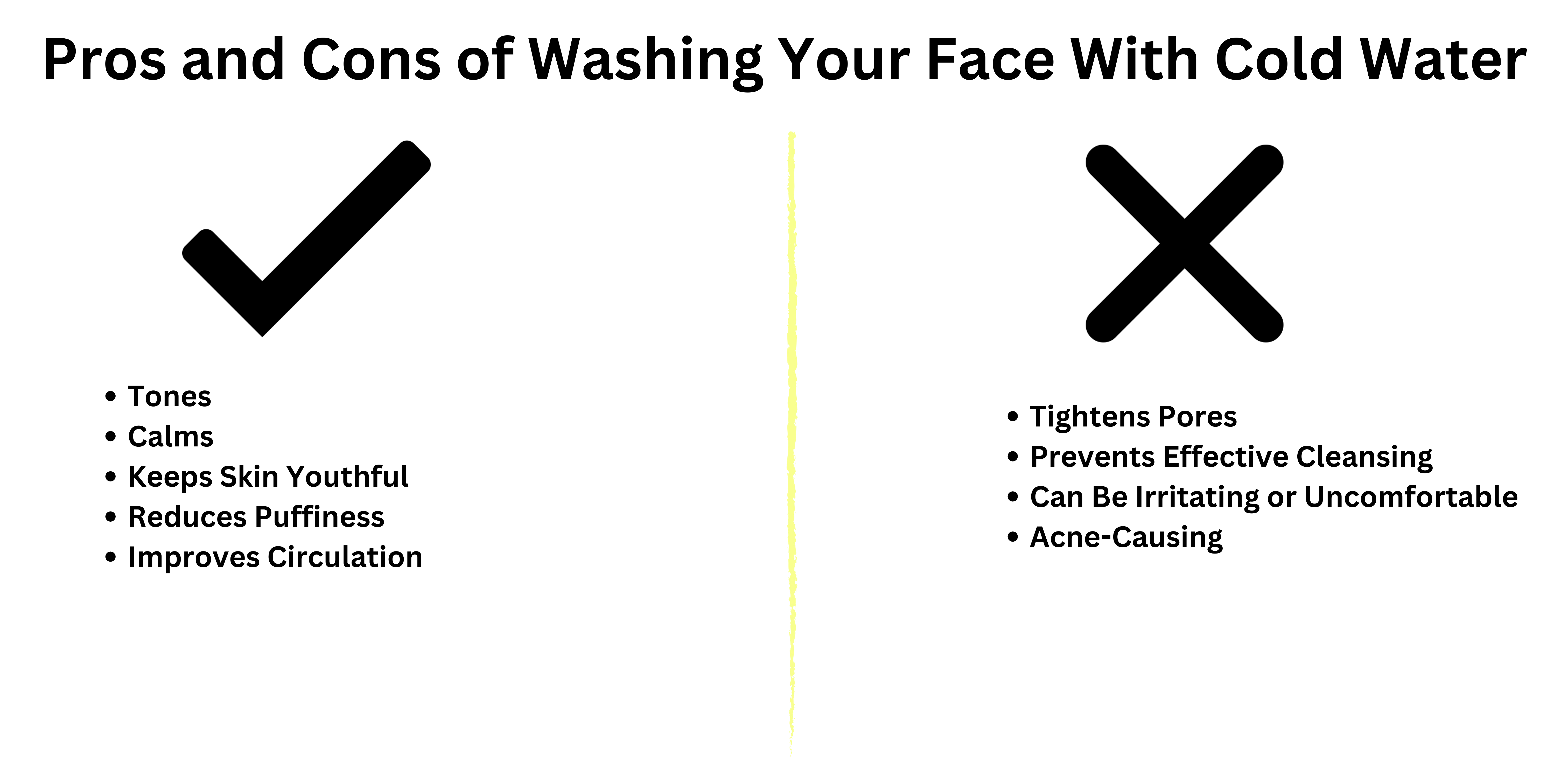 Is it good to wash your face with cold water? What does cleansing with hot water do to your skin?