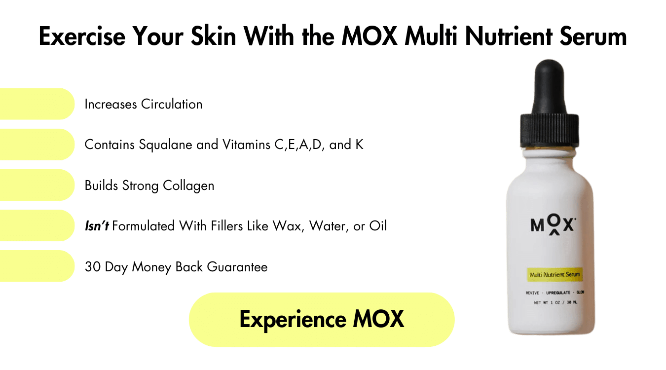 Outdoor Summer Activities for Adults: Try the MOX Multi Nutrient Serum Because It's Filled With Good Ingredients.