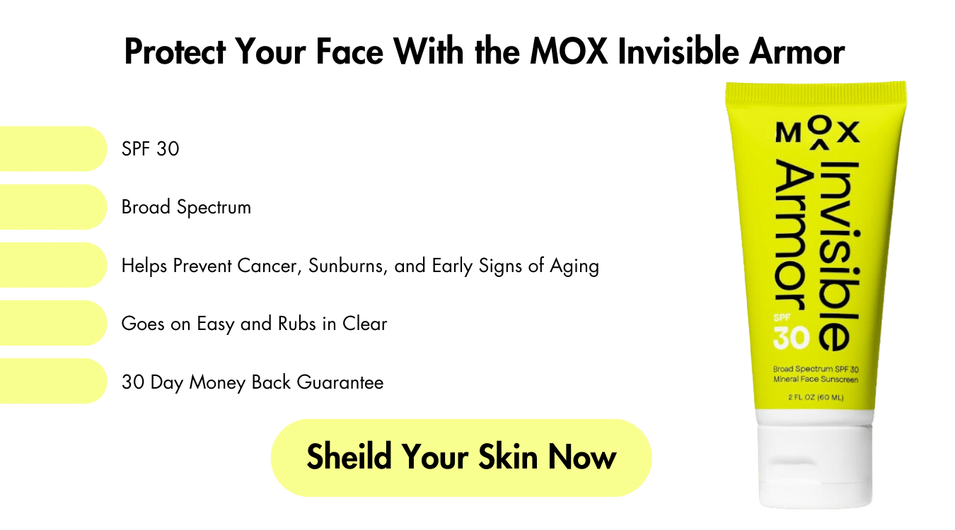 Outdoor Summer Activities for Adults: Try the MOX Invisible Armor SPF 30 to Fight Sun Damage.
