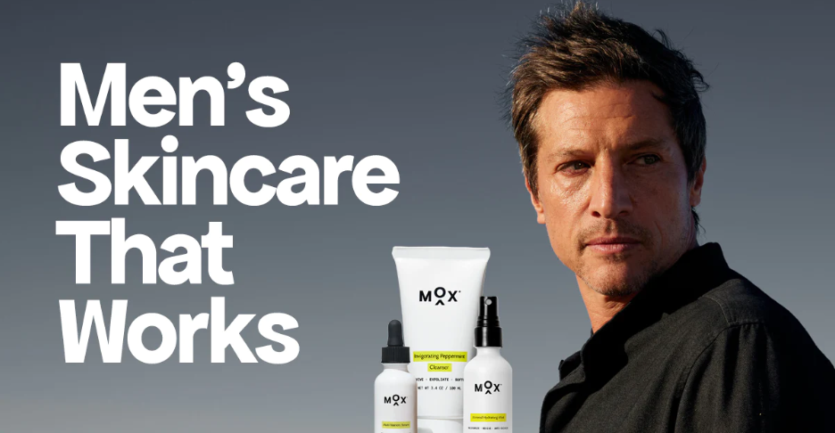 Is squalane comedogenic? A photo showcasing Simon Rex as MOX's co-founder.