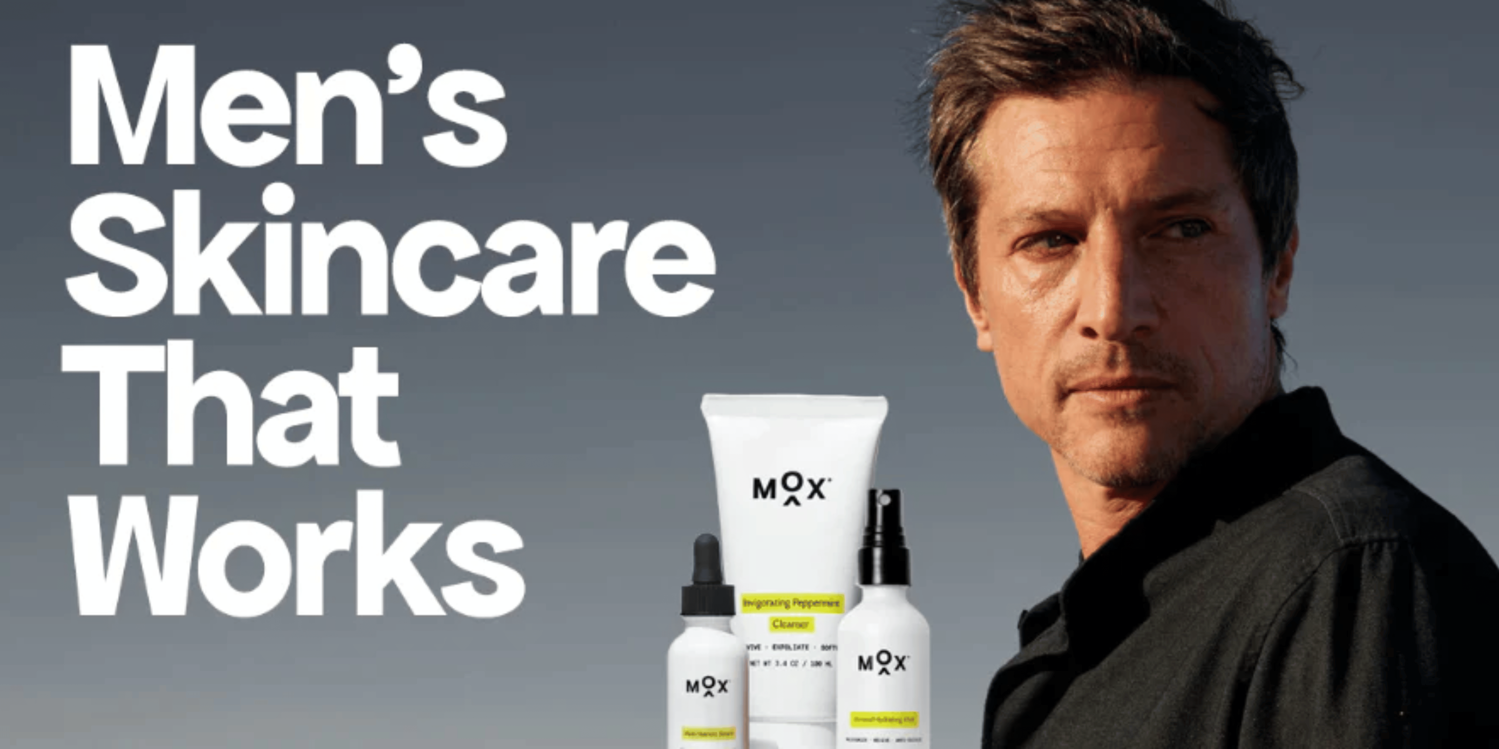What age is acne the worst? MOX, a skincare brand co-founded by Simon Rex, has formulations for acne.