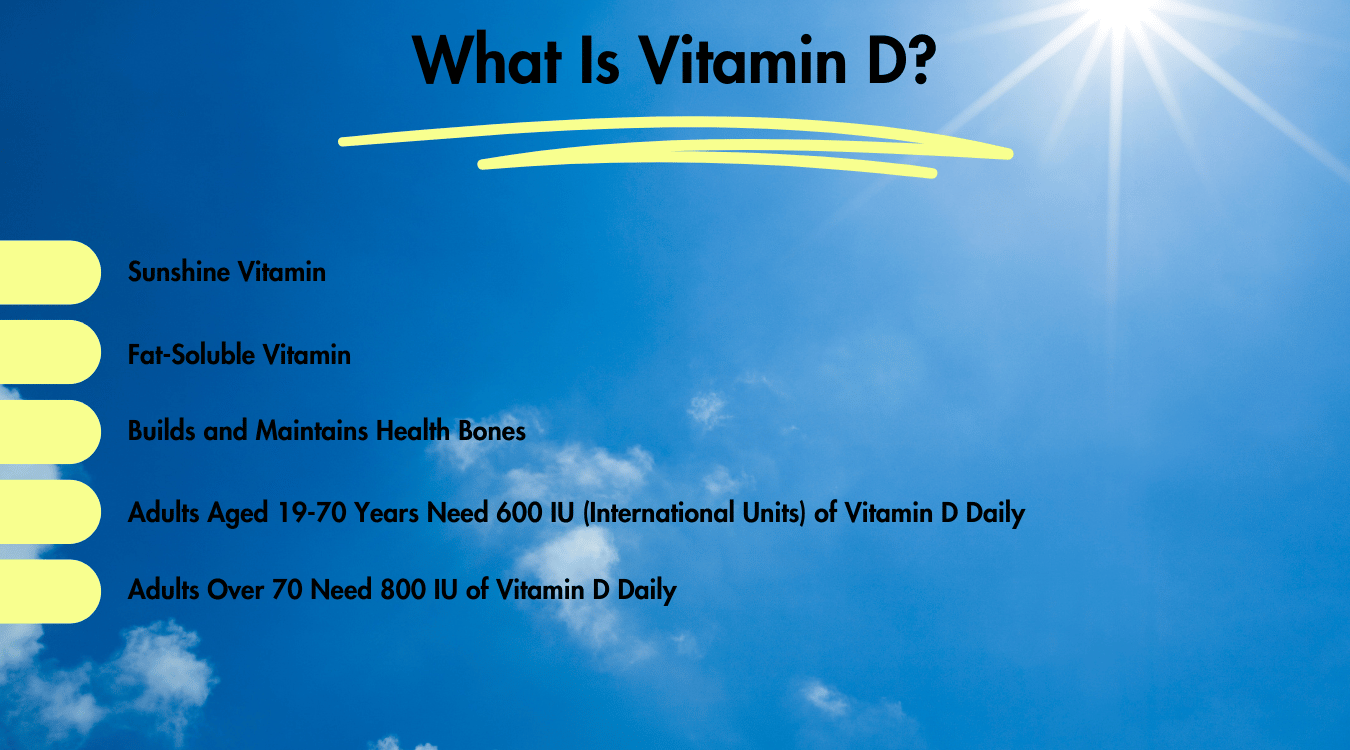 Can you get vitamin D on a cloudy day? Vitamin D is a fat-soluble vitamin.