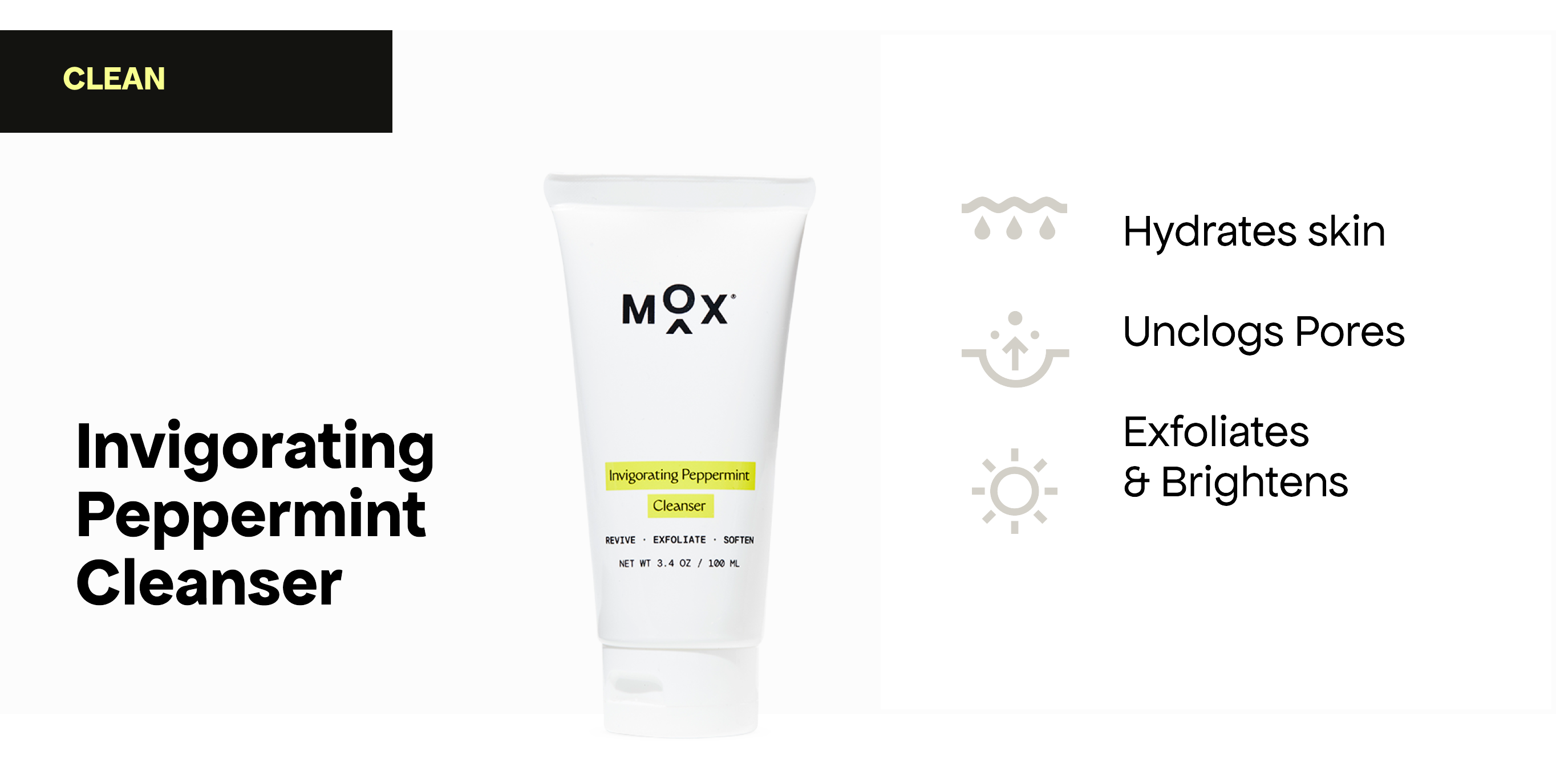 Is Salicylic Acid Good For Oily Skin? Absolutely! Try It In the MOX Invigorating Peppermint Cleanser