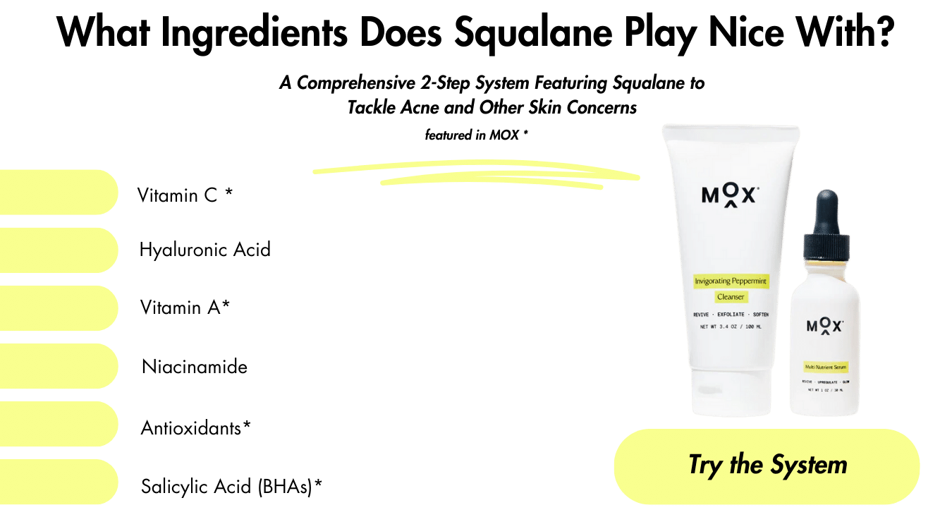 Is squalane comedogenic? Is squalane for acne a good choice with other ingredients?