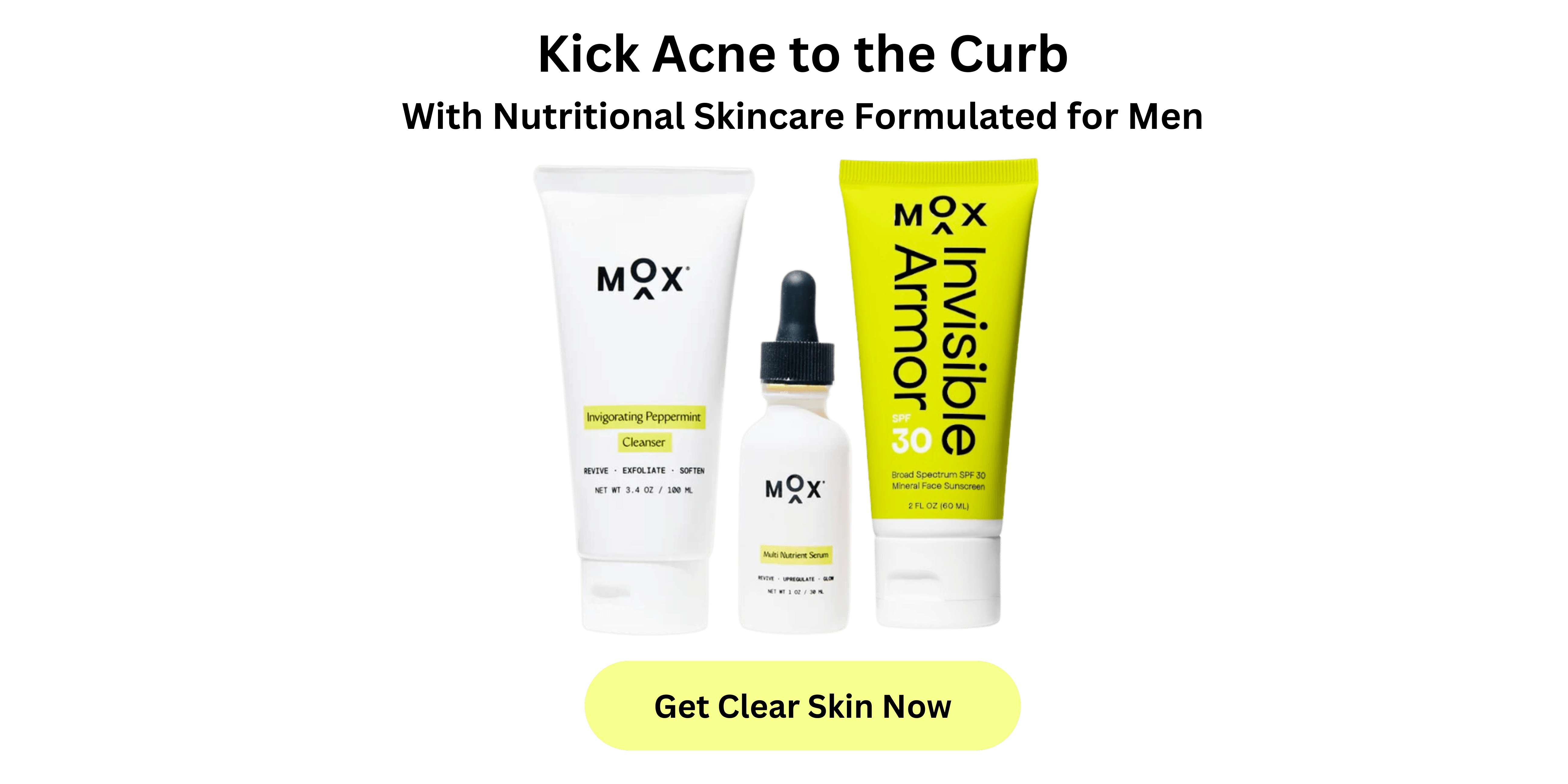 What age is acne the worst? Grab MOX Skincare's nutritious formulations for acne.