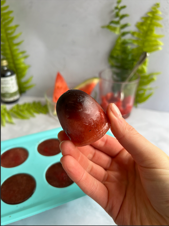 watermelon elderberry bomb close up