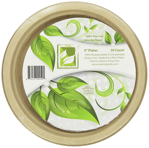 Earth's Natural Alternative 100% Compostable Disposable Food