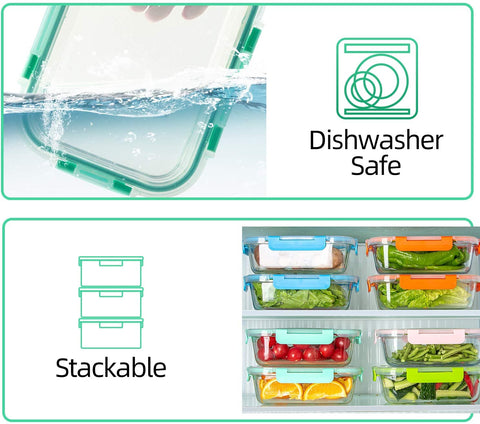 Airtight Glass Food Storage Containers | Eco Trade Company