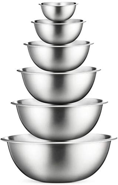 stainless steel mixing bowls