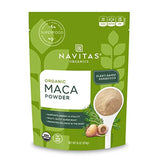 Maca Powder, 16 oz. Bag, 52 Servings, Organic, Non-GMO, Low Temp-Dried, Gluten-Free - Eco Trade Company