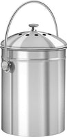 Utopia Kitchen Stainless Steel Compost Bin for Kitchen Countertop - Eco Trade Company