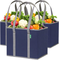 Reusable Grocery Shopping Box Bags - Eco Trade Company