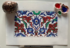 Turkish Floral Art Kit – Rashida Art