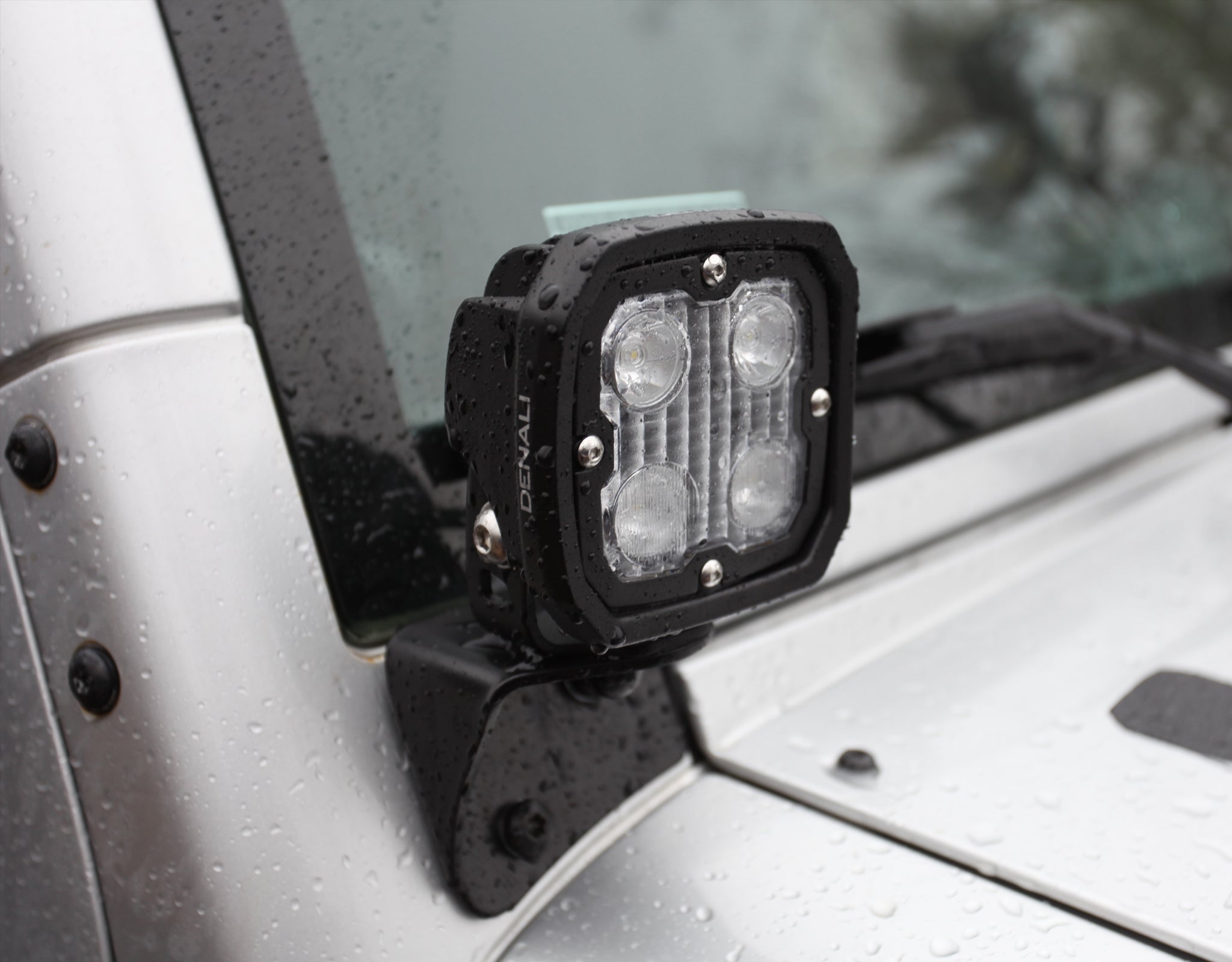 Jeep Wrangler LED Ditch Lights A Pillar Lights 