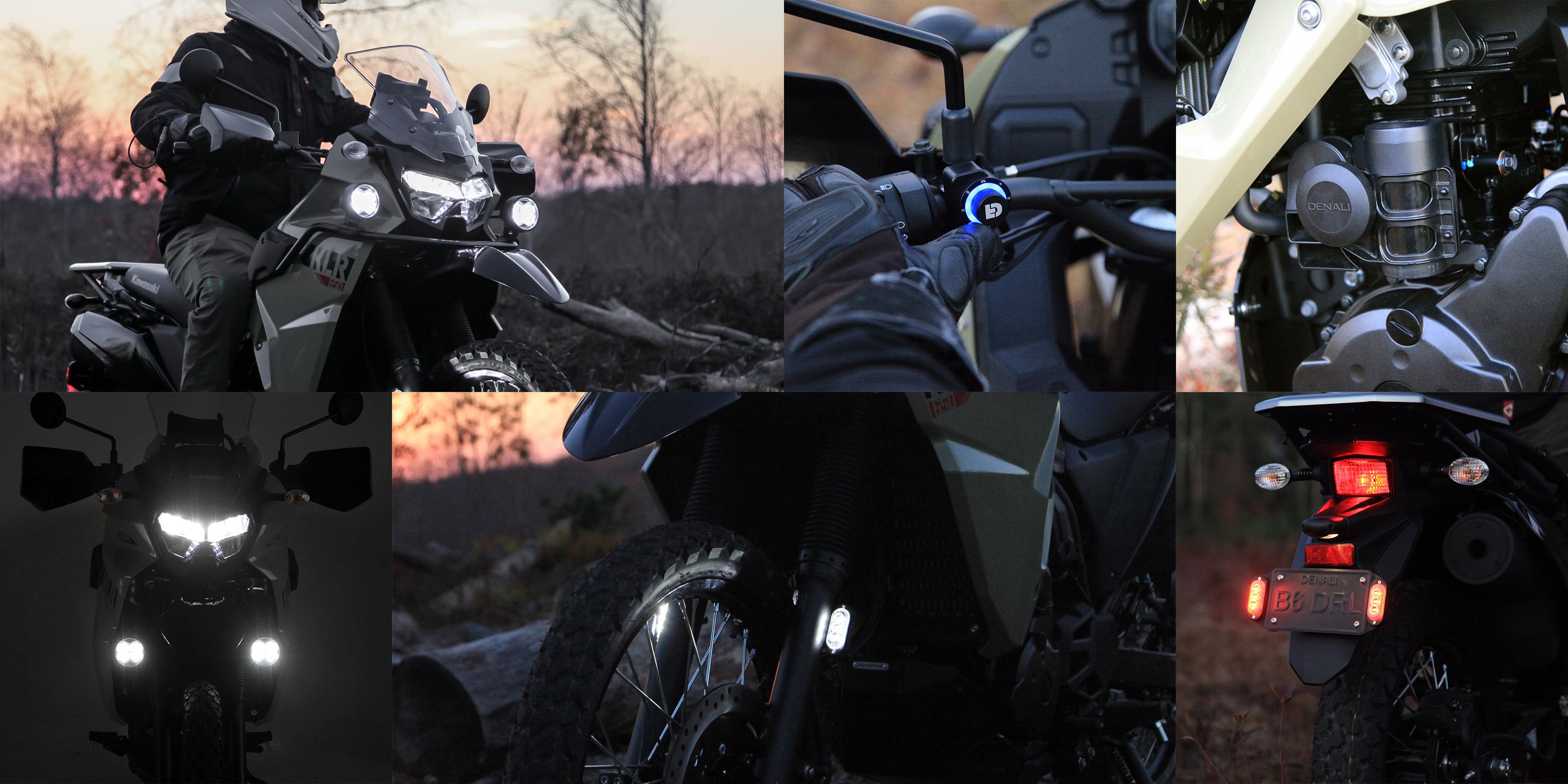 KLR 650 Lighting Accessories