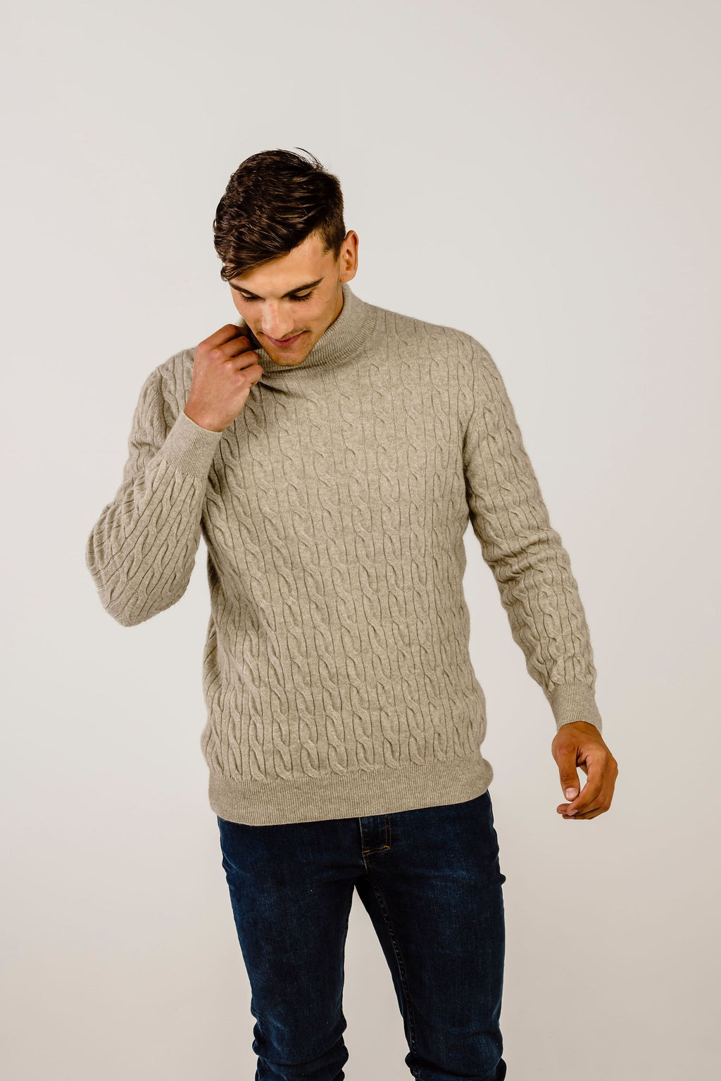 Cashmere Turtleneck Sweater - Made in New Zealand
