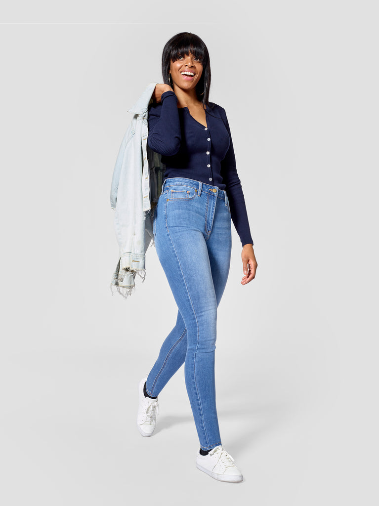 Women Clothing Blue Tall Jeans TallMoi