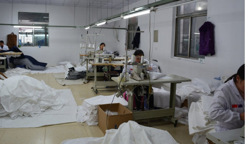 Brolly Sheets Chinese Factory - spacious and well lite  