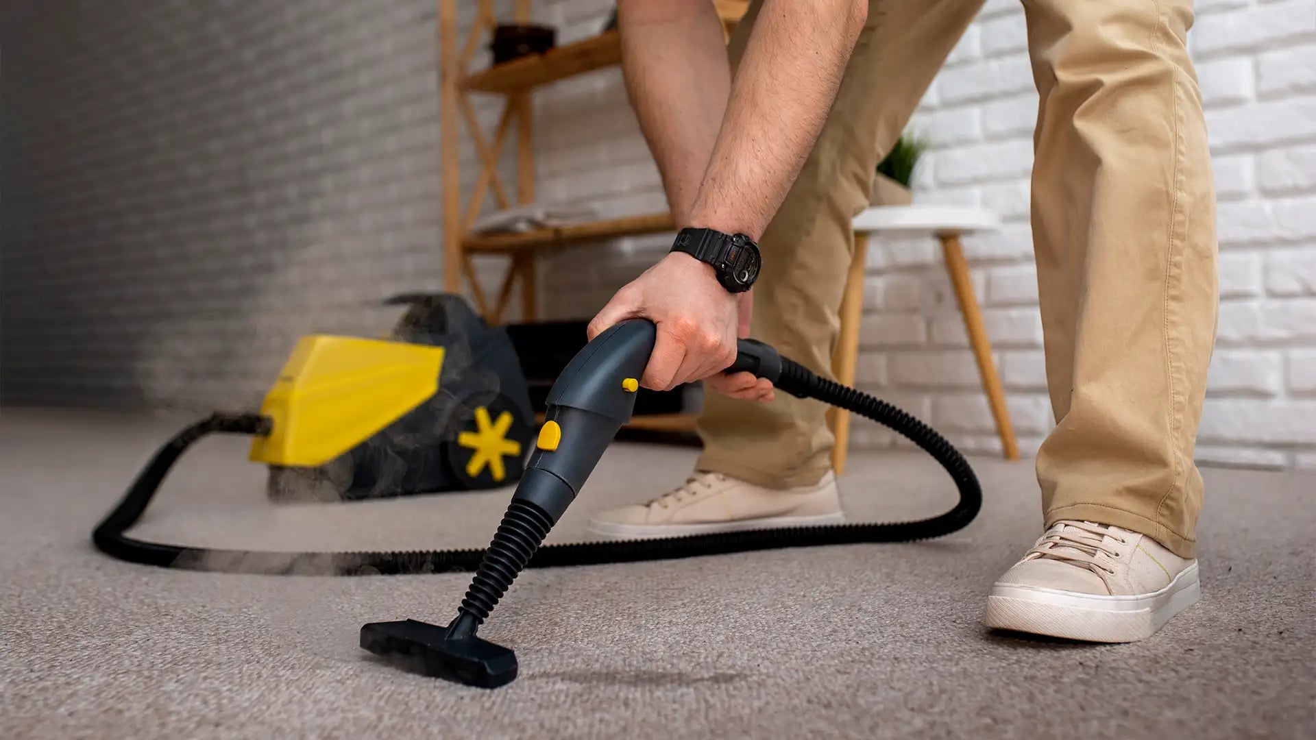 deep cleaning a wool rug