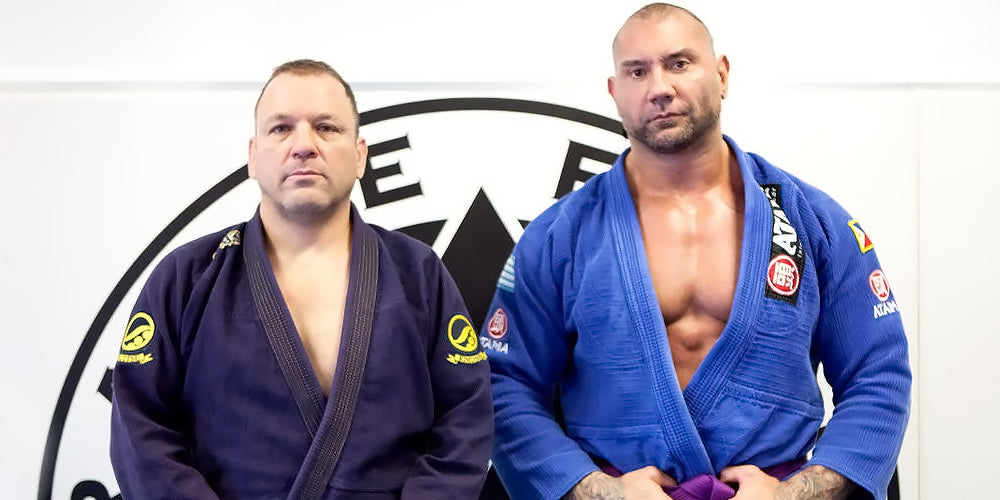 American Actor and WWE Star, Dave Bautista, Promoted to BJJ Brown Belt –  Elite Sports