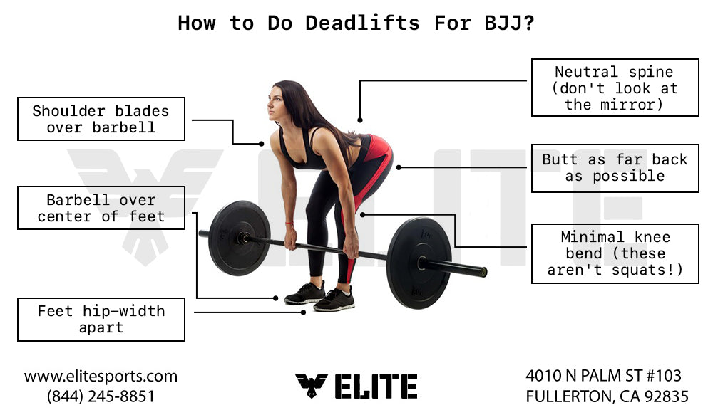 How to Do Deadlifts For BJJ?