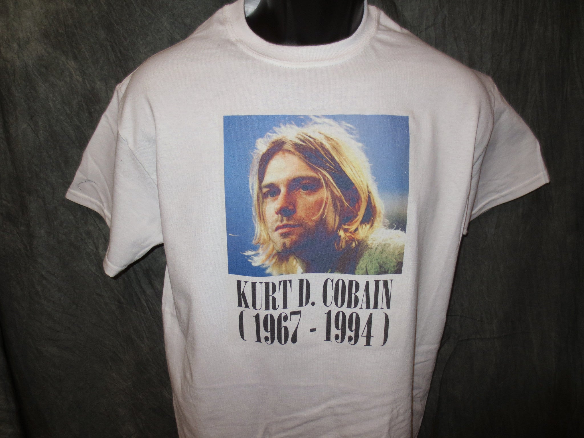 kurt cobain unplugged t shirt