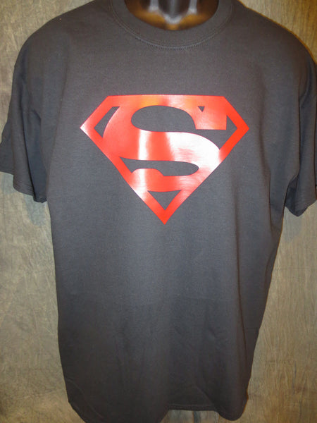 Superman Superboy logo black tshirt t-shirt shirt – TshirtNow